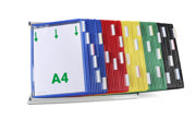 Tarifold Metal Desk Document Display System, A4, 60 Pockets