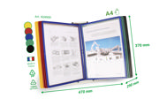 Easy Load Desk Document Display System, A4, 10 PP Pockets