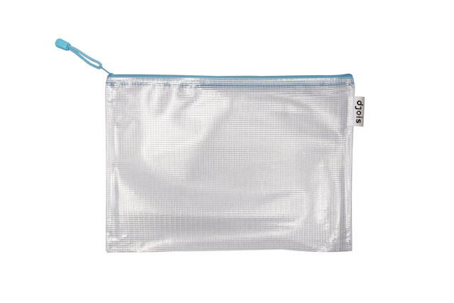 Pastel Zipper Storage Bag, A4