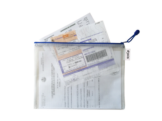 Zipper Storage Bag, A4