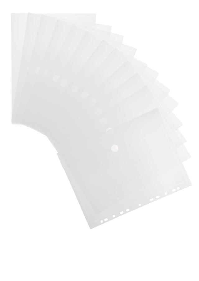 Color Collection Perforated Envelope, A4, Landscape