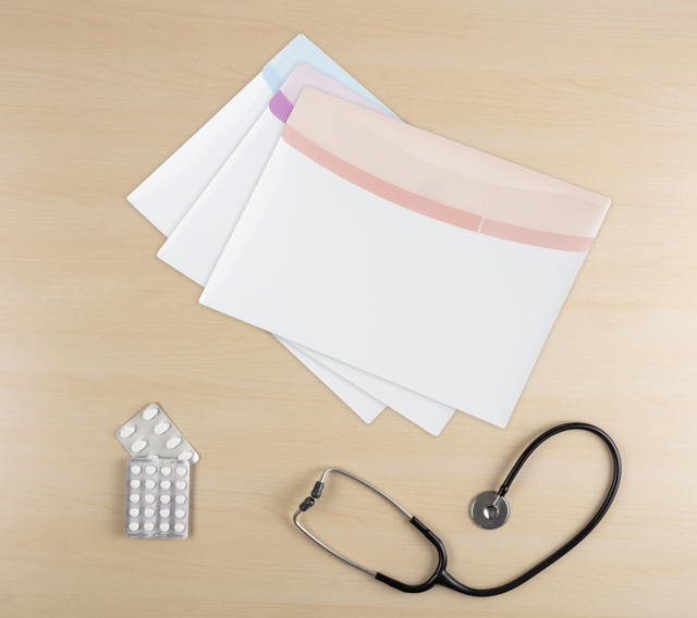 Color Dream Envelope, Cheque Book Size, Landscape
