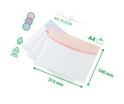 Color Dream Envelope, Cheque Book Size, Landscape