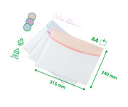 Color Dream Envelope, Cheque Book Size, Landscape