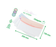 Color Dream Envelope, Cheque Book Size, Landscape