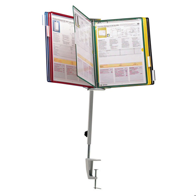 Desk Column for Document Display Systems, for 10 to 20 Pockets