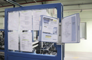 Tarifold Design Wall Document Display System, A4, 10 PP Pockets