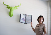 Tarifold Veo Wall Document Display System, A4, 10 PP Pockets