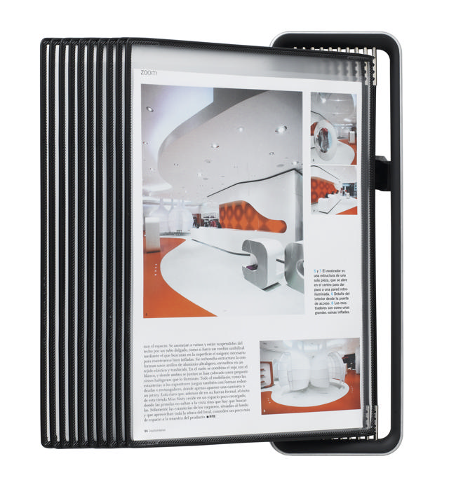 Tarifold Veo Wall Document Display System, A4, 10 PP Pockets