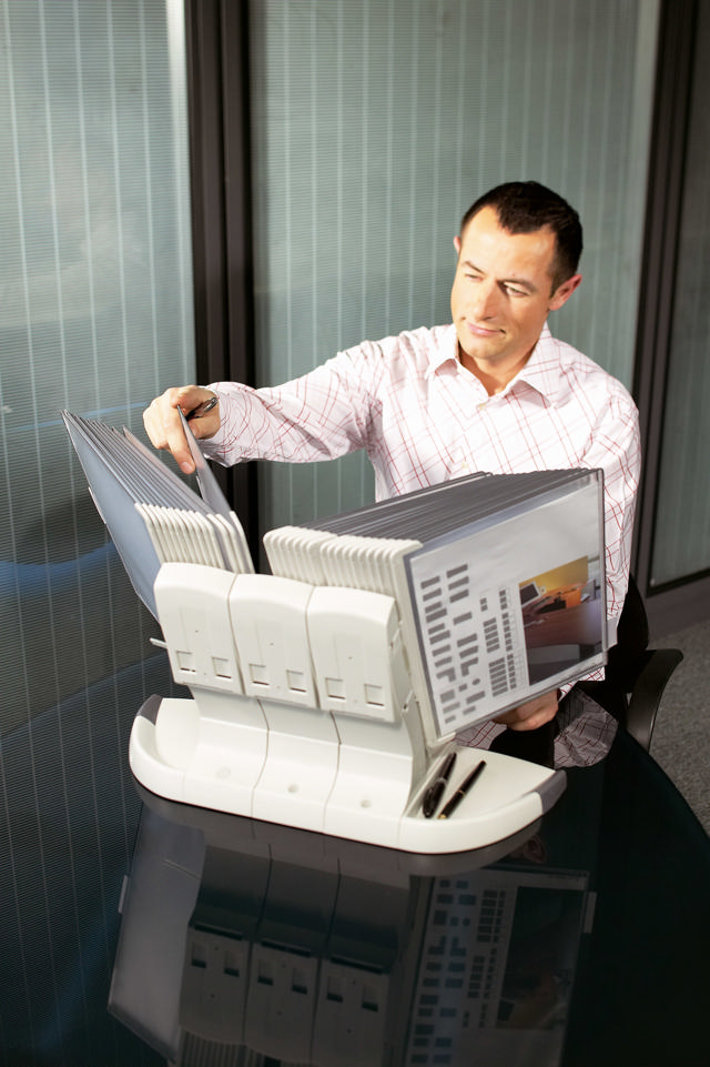 Tarifold Design Desk Document Display Extension Kit, A4, 10 PP Pockets 