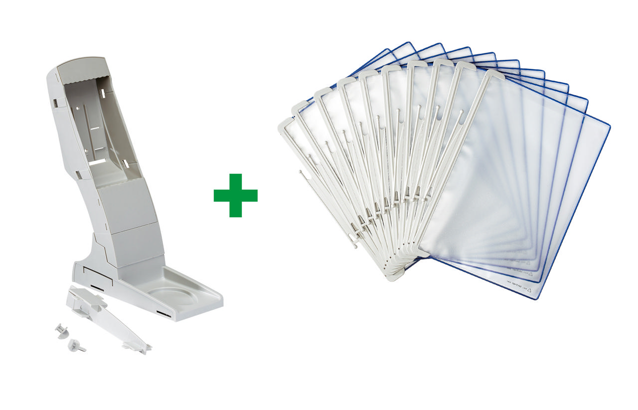 Tarifold Design Desk Document Display Extension Kit, A4, 10 PP Pockets 