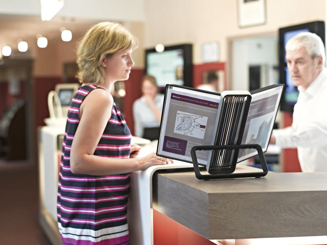 Tarifold Veo Desk Document Display System, A4, 10 Pockets