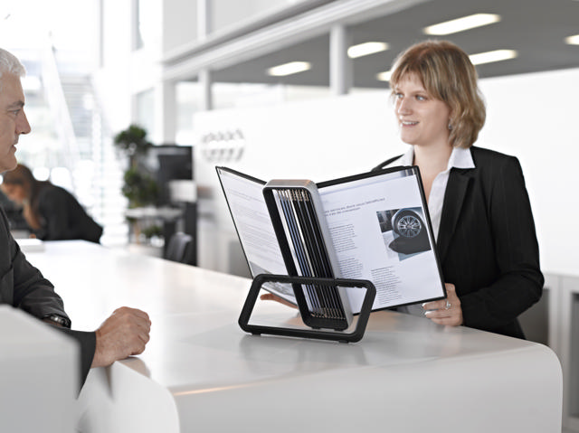 Tarifold Veo Desk Document Display System, A4, 10 Pockets