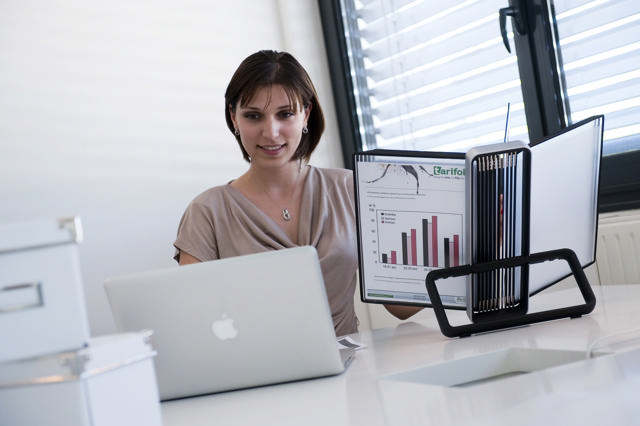 Tarifold Veo Desk Document Display System, A4, 10 Pockets