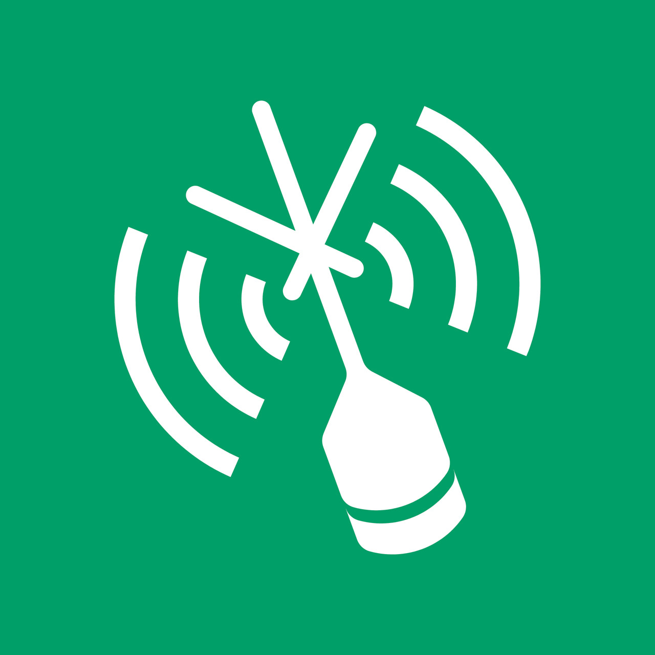 Safety Sign Emergency Position Indicating Radio Beacon, 200 x 200 mm