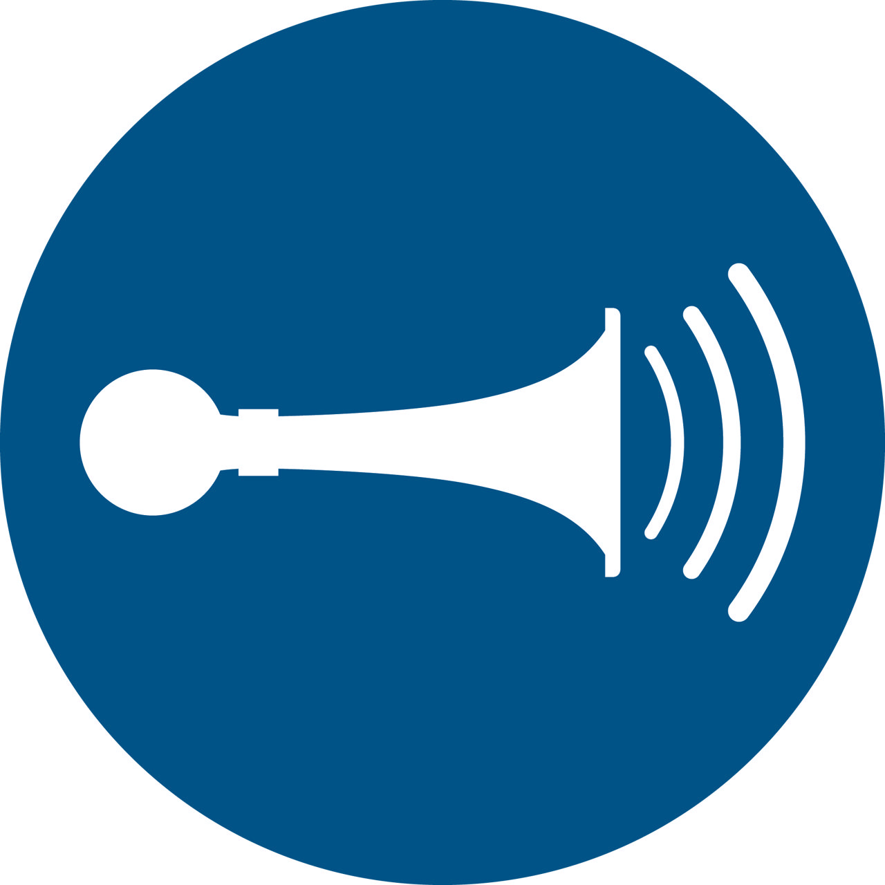 Safety Sign Sound Horn, 200 mm