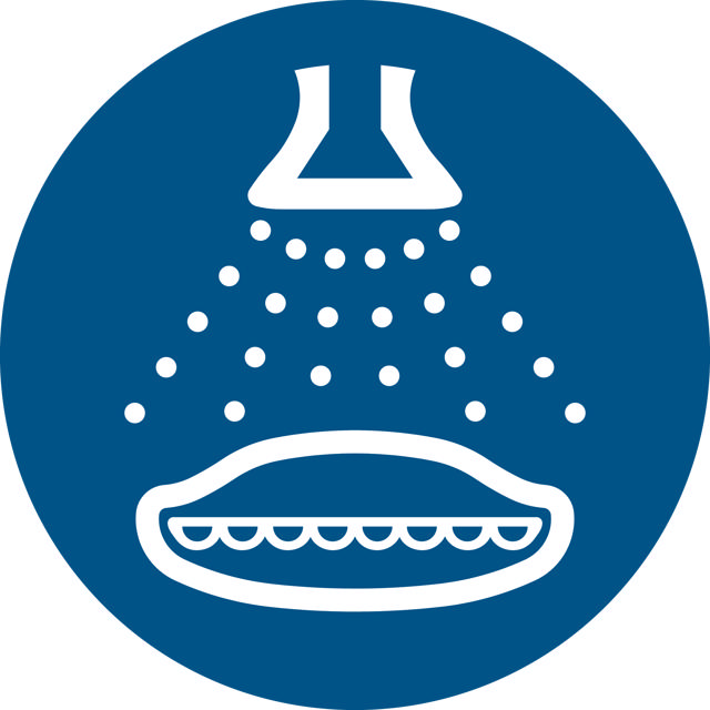 Safety Sign Start Water Spray in Launch Sequence, 300 mm