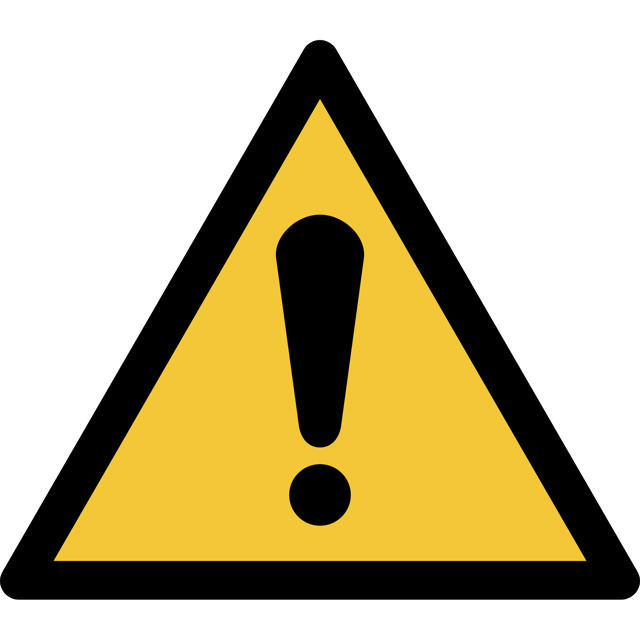 Safety Sign General Warning, 200 x 176 mm