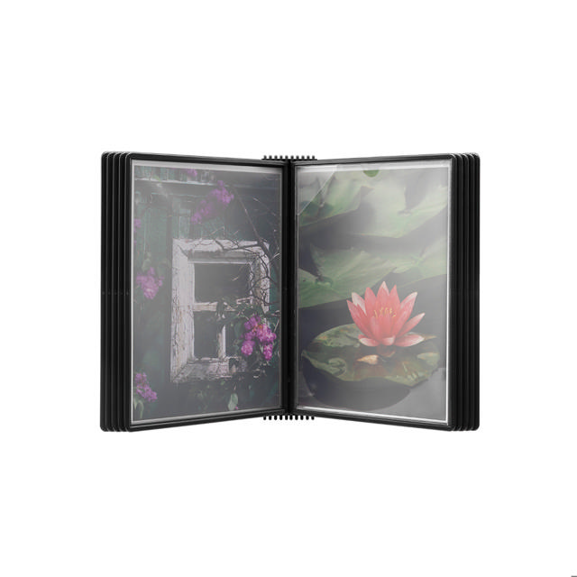 Flex-o-Frame Premium Wall Document Display System, A4, 10 pockets