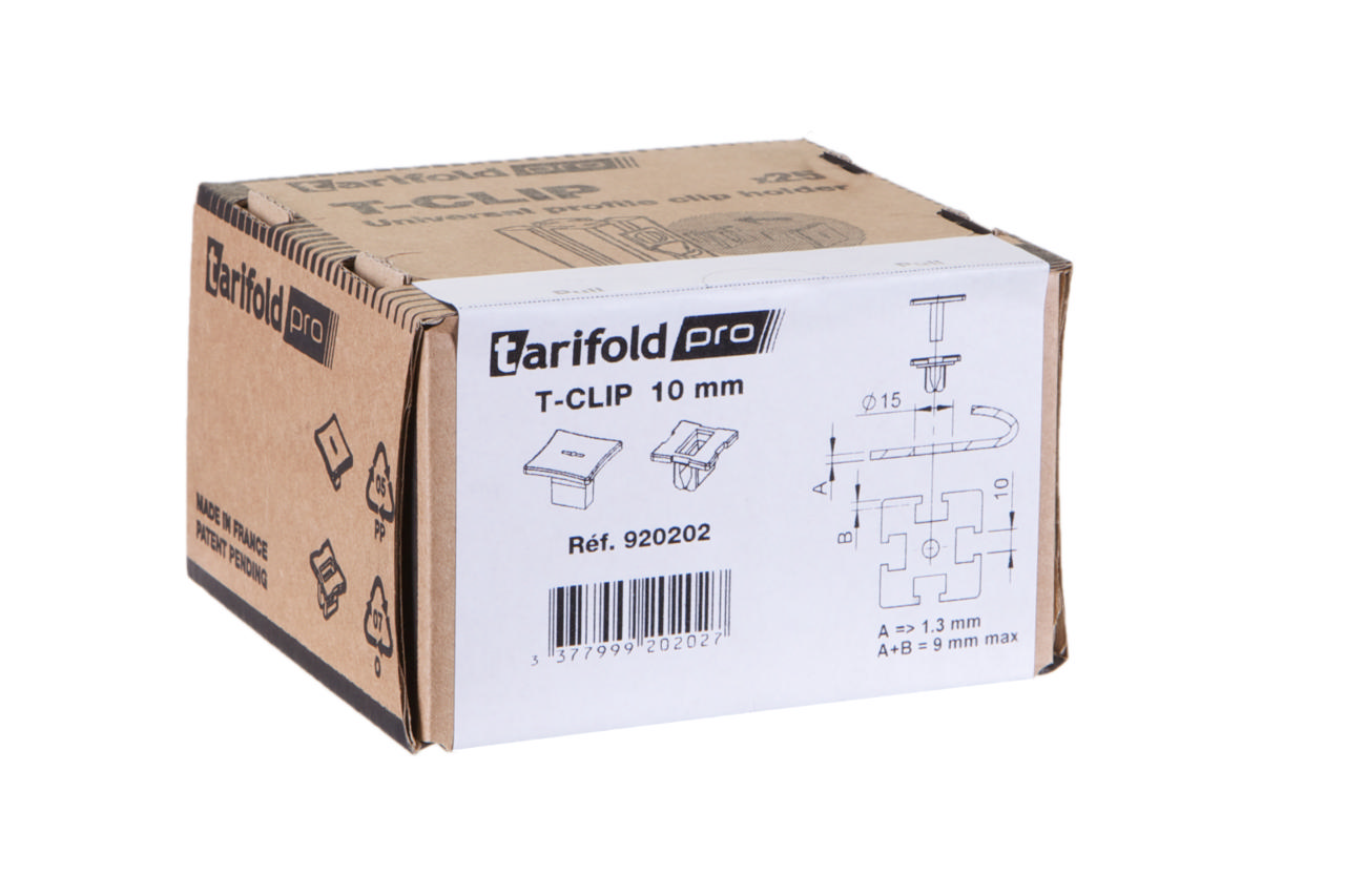 T-Clip Mounter, 10 mm