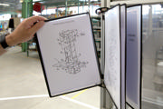 Tarifold Pro Wall Document Display System, A4, 10 Easy Load PP Pockets