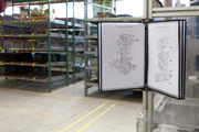 Tarifold Pro Wall Document Display System, A4, 10 Easy Load PP Pockets