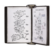 Tarifold Pro Wall Document Display System, A4, 10 Pockets