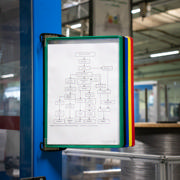 Tarifold Pro Wall Document Display System, A4, 10 Pockets