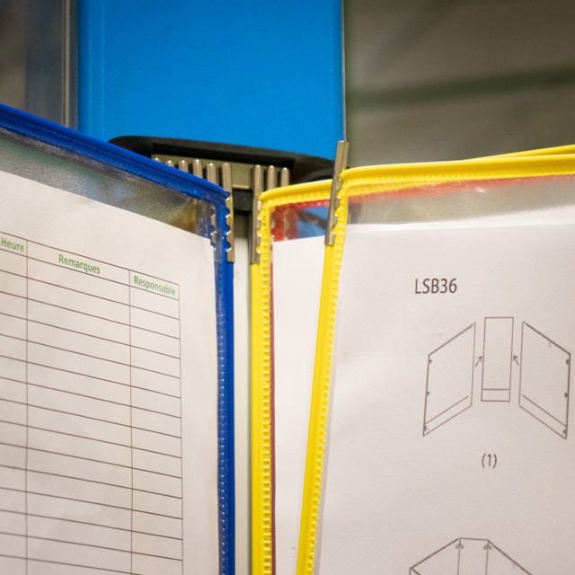 Tarifold Pro Wall Document Display System, A4, 10 Pockets