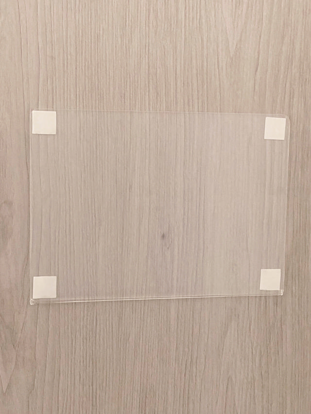 Self-adhesive Acrylic Sign Holder, Permanent, A4