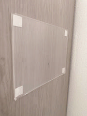 Self-adhesive Acrylic Sign Holder, Permanent, A4