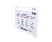 Self-adhesive Acrylic Sign Holder, Permanent, A4