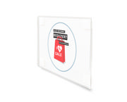 Self-adhesive Acrylic Sign Holder, Permanent, A5