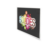 Self-adhesive Acrylic Sign Holder, Permanent, A5
