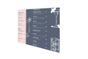 Self-adhesive Acrylic Sign Holder, Permanent, A3