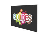 Self-adhesive Acrylic Sign Holder, Permanent, A3