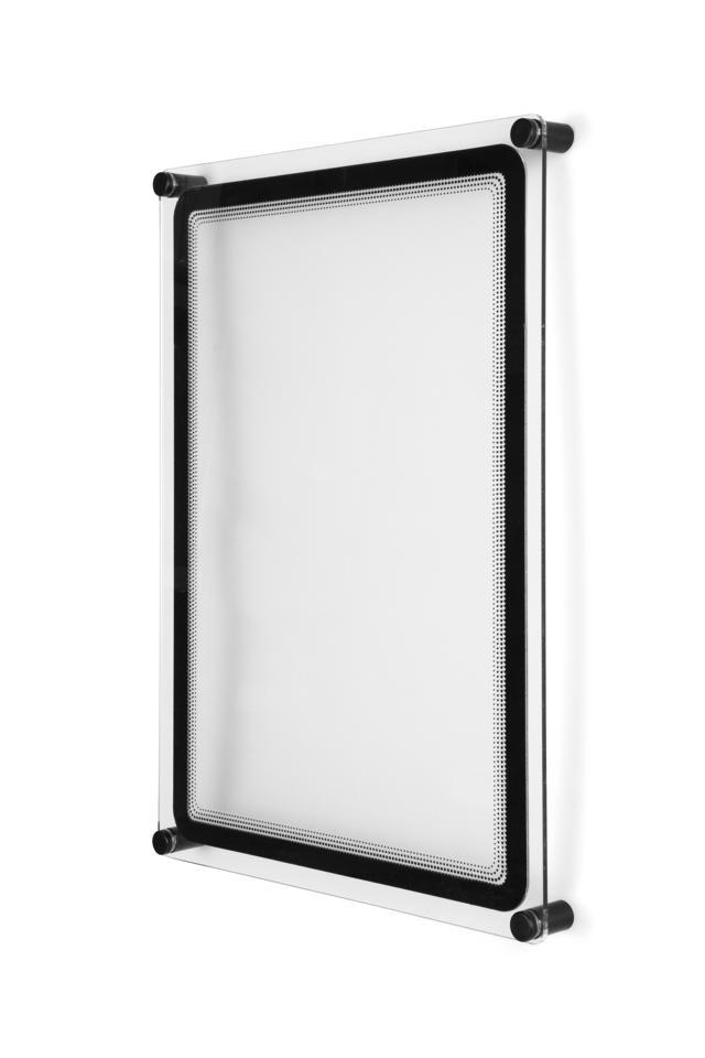 Acrylic Wall Sign Holder with A4 Magneto Frame Display Pocket
