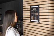 Acrylic Wall Sign Holder with A4 Magneto Frame Display Pocket