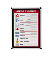 Acrylic Wall Sign Holder with A4 Magneto Frame Display Pocket