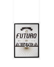 Hanging Acrylic Sign Holder with A1 Magneto Frame Display Pocket, Double-sided