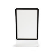 Acrylic Table Top Sign Holder with A4 Magneto Frame Display Pocket, Double-sided T-Shape