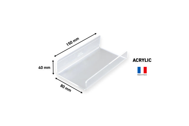 Acrylic Adhesive Marker Pen Tray