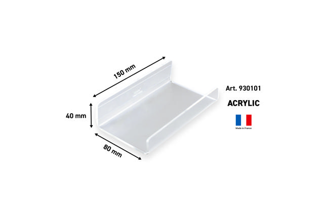Acrylic Adhesive Marker Pen Tray