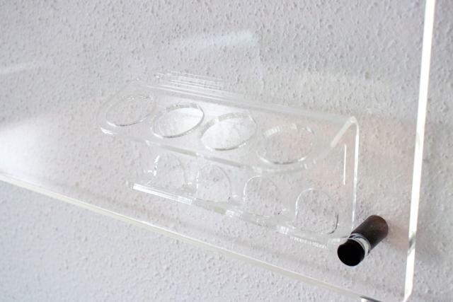 Acrylic Adhesive Marker Pen Holder for 4 Markers