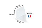 Acrylic Adhesive Marker Pen Holder Cup