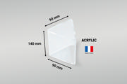 Acrylic Adhesive Marker Pen Holder Cup