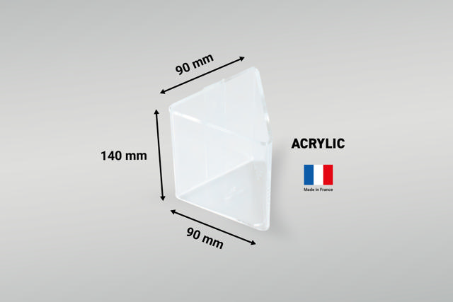 Acrylic Adhesive Marker Pen Holder Cup