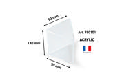 Acrylic Adhesive Marker Pen Holder Cup