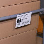 Rigid Label Holders for Bins and Containers, A6, 105 x 148 mm