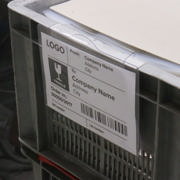 Rigid Label Holders for Bins and Containers, A6, 105 x 148 mm